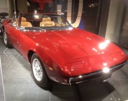 Maserati Ghibli Spyder à l'expo