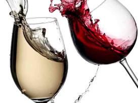 Vin rouge et vin blanc