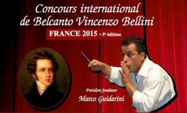 Finales du concours international de Belcanto Vincenzo Bellini 2015- couverture