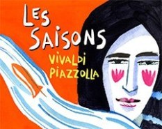 Les Saisons Vivaldi Piazzola - affiche Les Saions Vivaldi Piazzolla- couverture