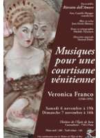 Musique pour une courtisane vénitienne. Veronica Franco