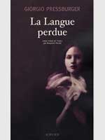 La Langue perdue, couverture