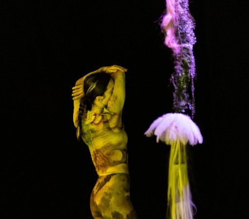 Annamaria Ajmone dans une scène de La notte è il mio giorno preferito © Andrea Pizzalis Annamaria Ajmone dans une scène de La notte è il mio giorno preferito © Andrea Pizzalis
