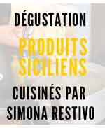 Dégustation découverte de produits siciliens