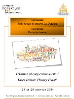 L'Italian theory existe-t-elle ?