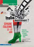 Affiche de la semaine italienne 2012