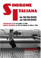 Affiche expo Sindrome italiana