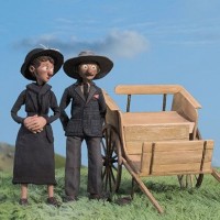 Cesira et Luigi dans le film d'animation d'Alain Ughetto