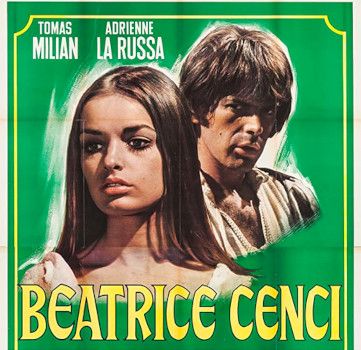 Beatrice Cenci - affiche Beatrice Cenci - affiche