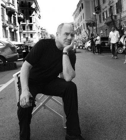 Carlo Verdone pendant un tournage - photo Romolo Eucalitto Carlo Verdone pendant un tournage - photo Romolo Eucalitto