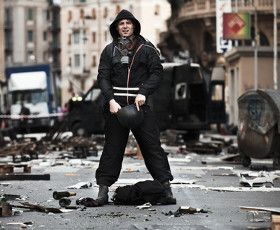 Une scène du film Diaz Une scène du film Diaz