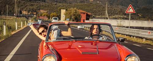 La pazza gioia - une scène du film La pazza gioia - une scène du film