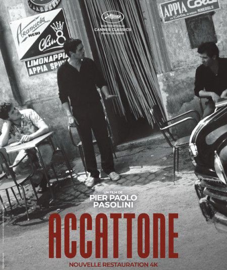 Accattone de Pier Paolo Pasolini - affiche Accattone de Pier Paolo Pasolini - affiche