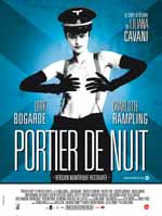 Affiche du film le portier de nuit de liliana cavani avec charlotte rampling