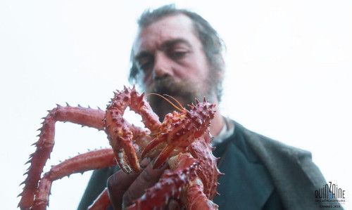 Un moment du film La légende du Roi Crabe