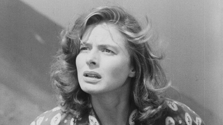 Ingrid Bergman dans le film Stromboli de Roberto Rossellini Ingrid Bergman dans le film Stromboli de Roberto Rossellini