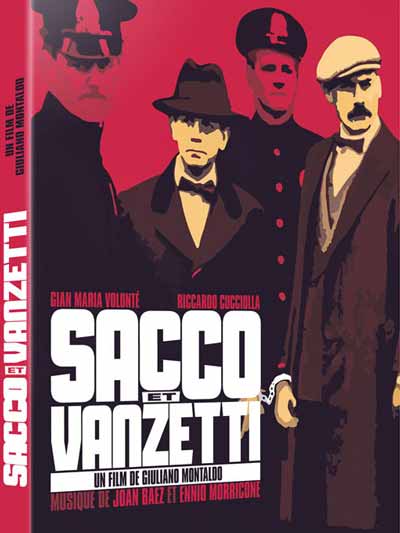 affiche dvd du film sacco et vanzetti de giuliano montaldo