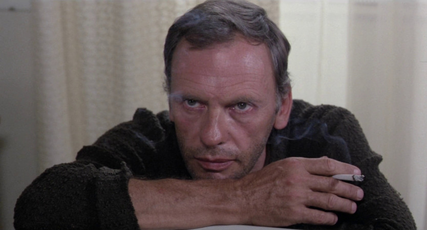Jean-Louis Trintignant dans une scène de La Terrasse d'Ettore Scola Jean-Louis Trintignant dans une scène de La Terrasse d'Ettore Scola