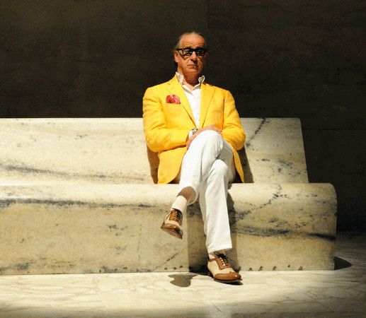 Toni Servillo dans une scène de La grande bellezza Toni Servillo dans une scène de La grande bellezza