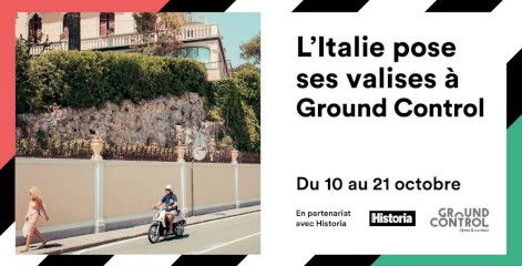 L'Italie pose ses valises à Ground Control - affiche L'Italie pose ses valises à Ground Control - affiche