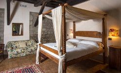 Une chambre de l'agriturismo