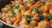 Gnocchi al ragù di pesce