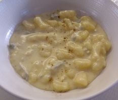 Gnocchi al gorgonzola