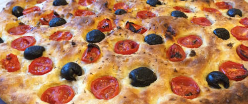 La focaccia barese