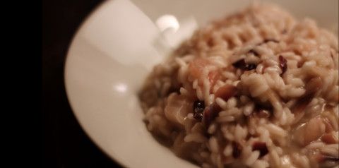Risotto al radicchio - photo Sara Rania Risotto al radicchio - photo Sara Rania