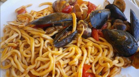 Scialatielli aux fruits de mer Scialatielli aux fruits de mer