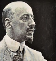 Portrait de Gabriele d’Annunzio par Luca Del Baldo