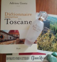 Dictionnaire amoureux de la Toscane - couverture
