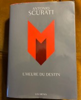 M, L'heure du destin de Antonio Scurati - couverture