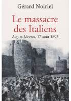 Le Massacre des Italiens  - Couverture