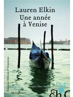 Une année à Venise d'Elkin - Couverture