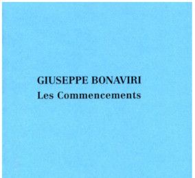 Les Commencements - couverture