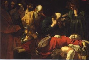 La Mort de la Vierge, Caravage