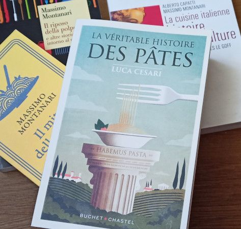 Luca Cesari, La véritable histoire des Pâtes - couverture Luca Cesari, La véritable histoire des Pâtes - couverture