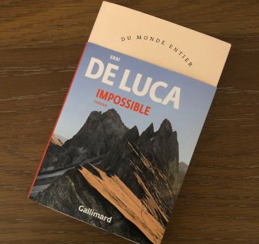 Erri De Luca, Impossible - couverture Erri De Luca, Impossible - couverture