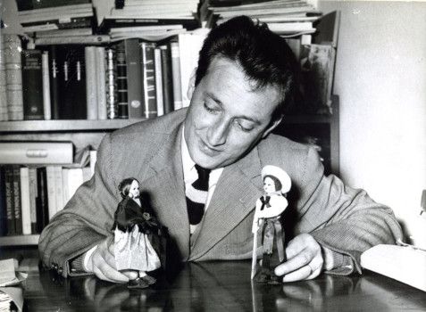 Gianni Rodari dans les années 1950