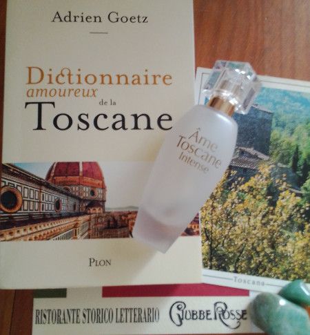 Dictionnaire amoureux de la Toscane - couverture