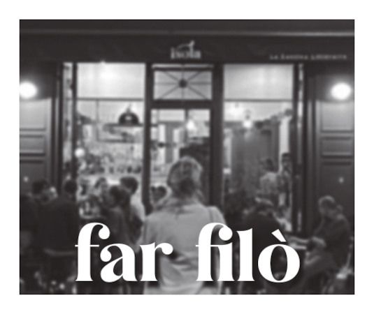 Far filò à Isola - affiche Far filò à Isola - affiche