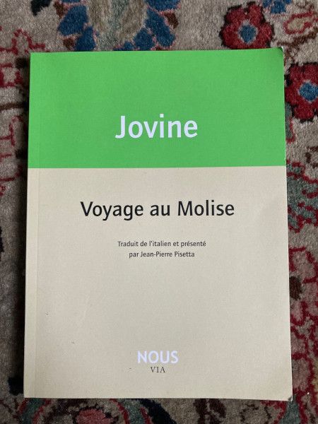 Voyage au Molise de Francesco Jovine - couverture Voyage au Molise de Francesco Jovine - couverture