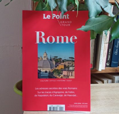 Rome, hors-série Le Point - couverture Rome, hors-série Le Point - couverture