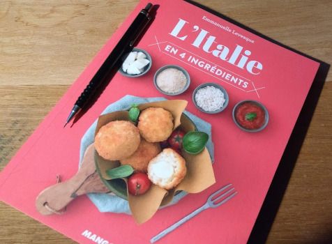 L’Italie en 4 ingrédients - couverture L’Italie en 4 ingrédients - couverture