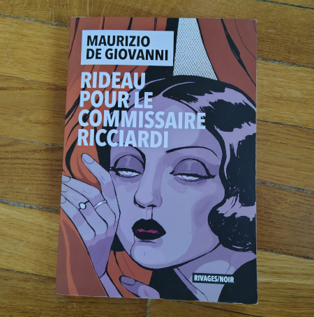 Rideau pour le commissaire Ricciardi - couverture Rideau pour le commissaire Ricciardi - couverture