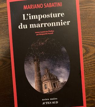 L'imposture du marronnier - couverture L'imposture du marronnier - couverture