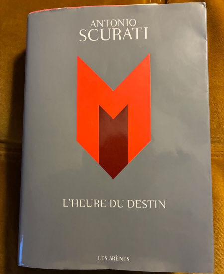 M, L'heure du destin de Antonio Scurati - couverture