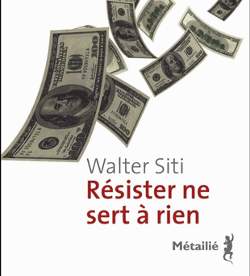 Résister ne sert à rien - Couverture