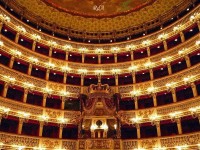 Le théâtre San Carlo à Naples